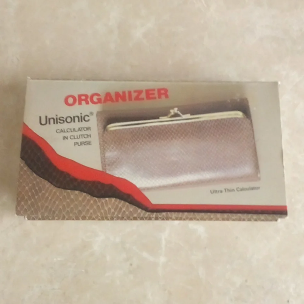 All-in-One Organizer, Clutch/Wallet for Credit Cards, Checkbook/Money, Notes/Pen - Picture 9 of 10